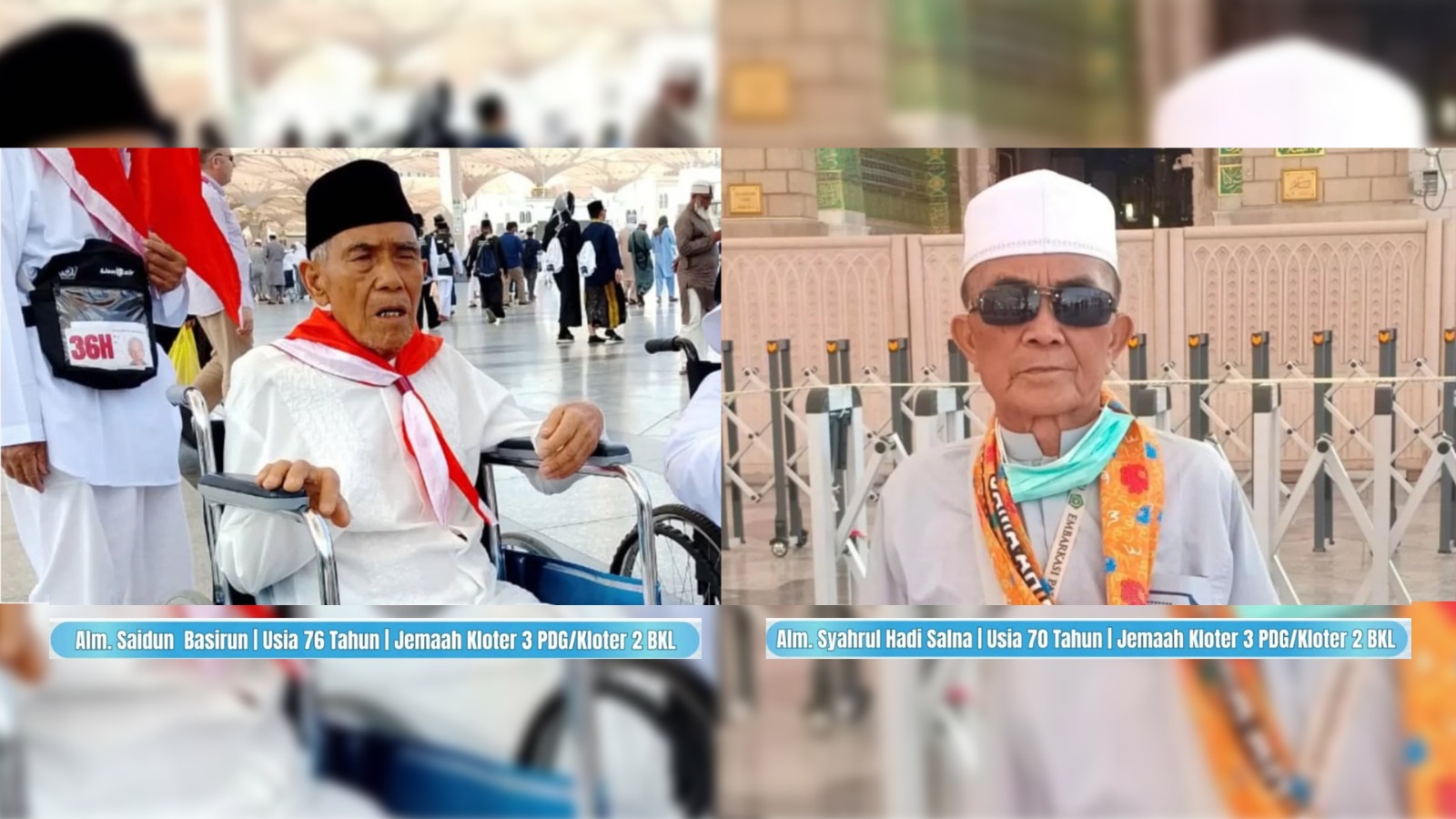 Tergabung Kloter 2 Bengkulu, Dua Jemaah Haji Meninggal Dunia di Madinah