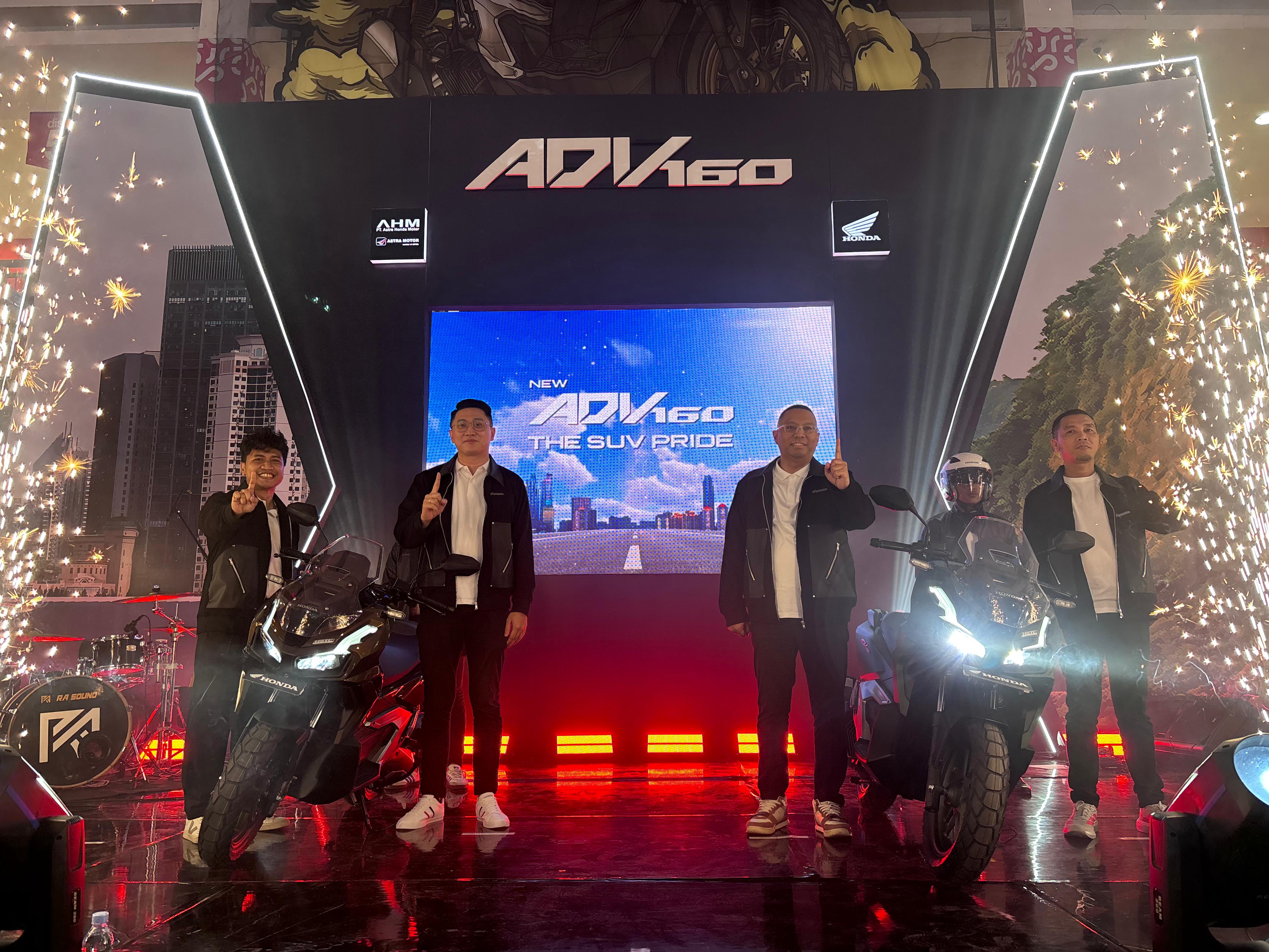 New Honda ADV160 Jadi Pusat Perhatian Usai Dilaunching di Bencoolen Mall Bengkulu