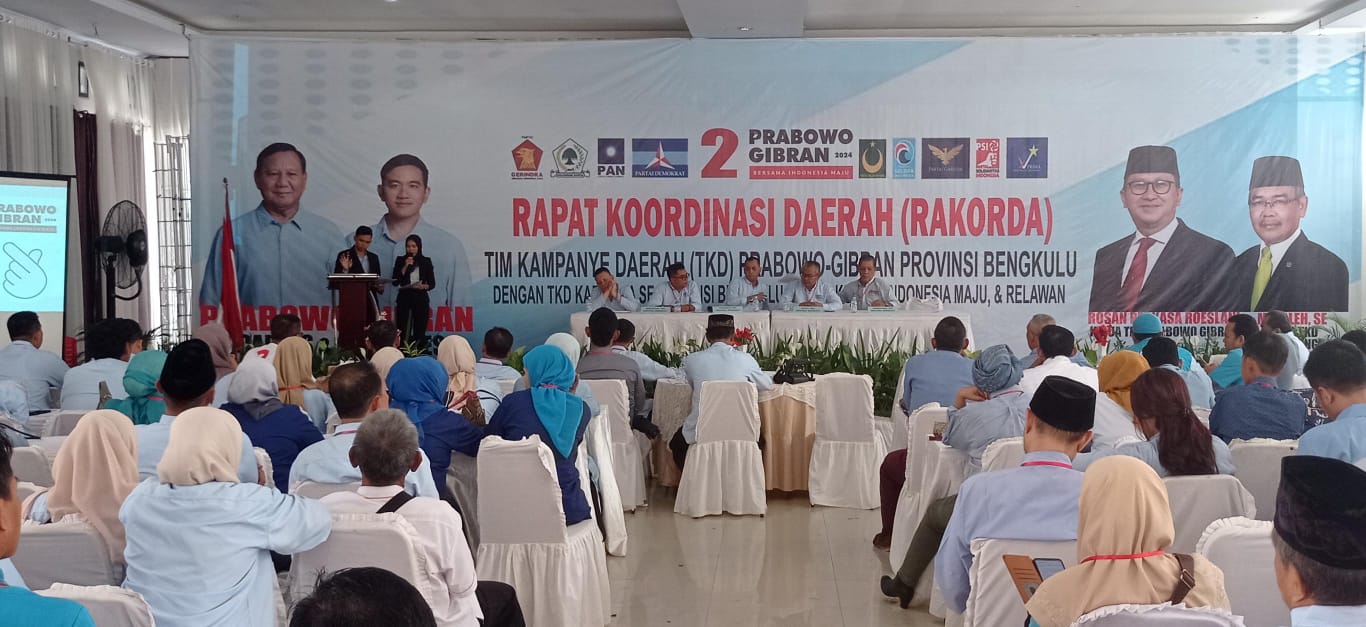 Pasangan Capres Prabowo-Gibran Dijadwalkan ke Bengkulu