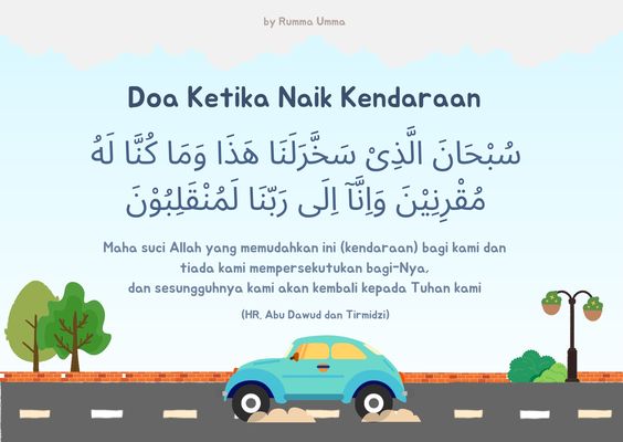 Jangan Sampai Terlewatkan! Ini Dia Amalan Doa Naik Kendaraan Saat Mudik Lebaran 