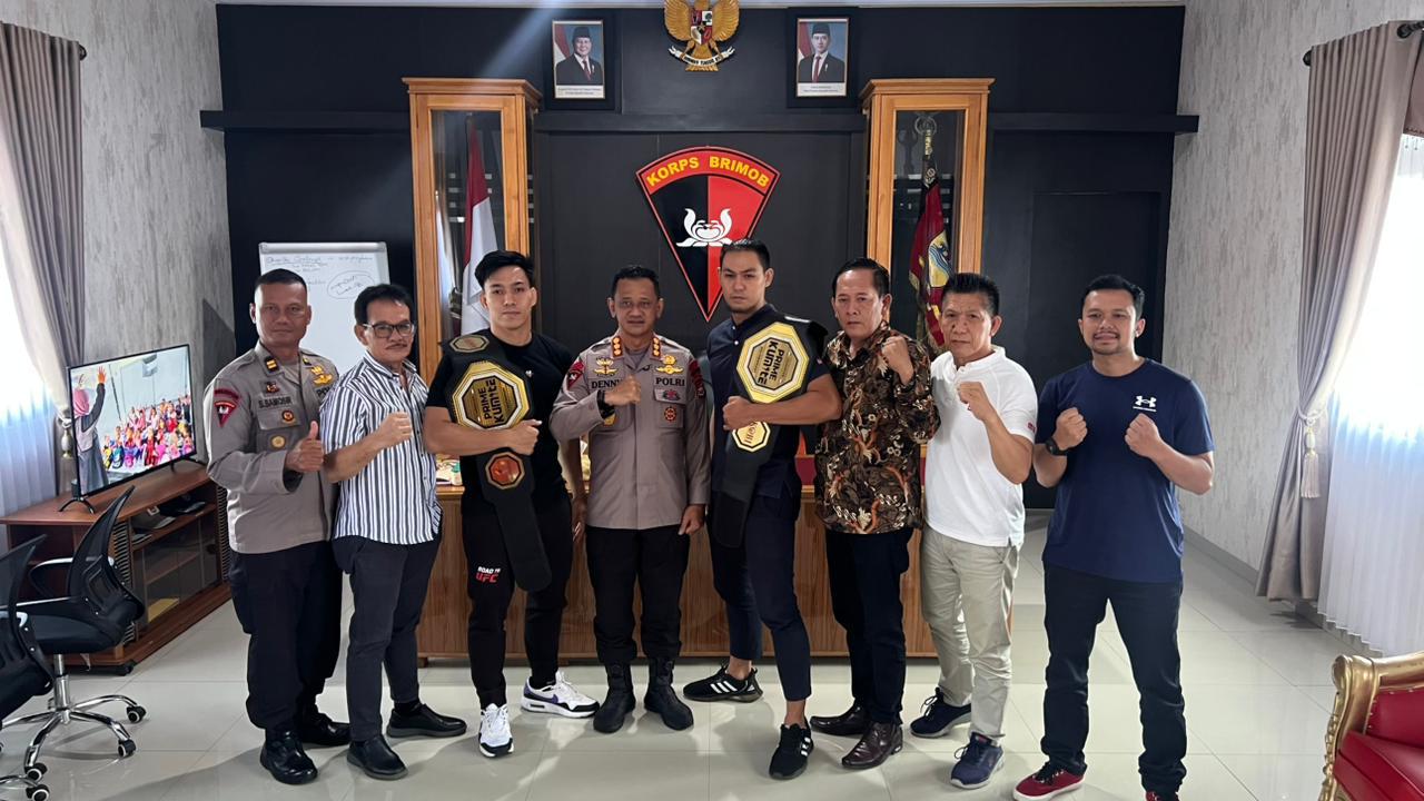 Kapolresta Bengkulu Dukung Dua Petarung MMA Muda Bertanding di Shanghai