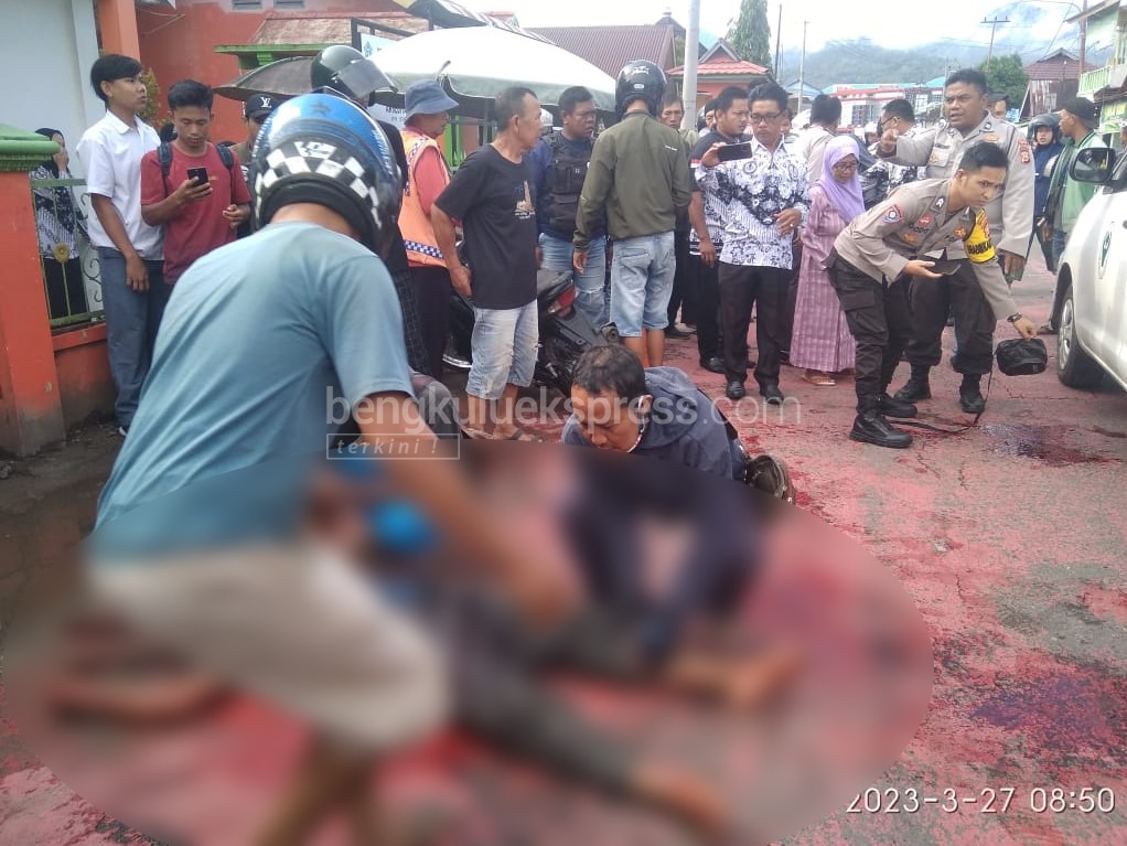 Pedagang Mainan di Bengkulu Duel Sampai Tewas di Depan Gerbang Sekolah, Disaksikan Guru dan Warga