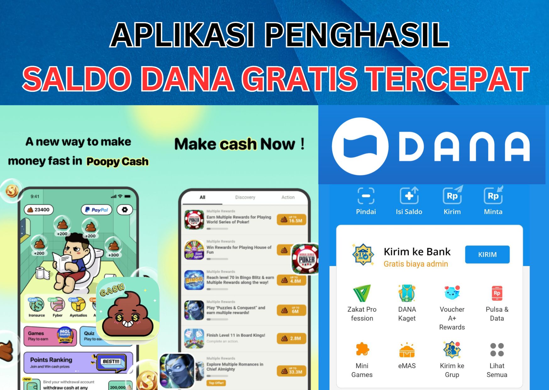 Aplikasi Penghasil Saldo DANA Gratis Tercepat: Dapatkan Rezeki Rp100.000 Tiap Hari