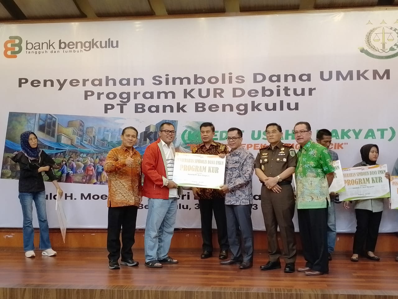 Bank Bengkulu Salurkan Rp 100 Miliar Dana UMKM Program KUR 