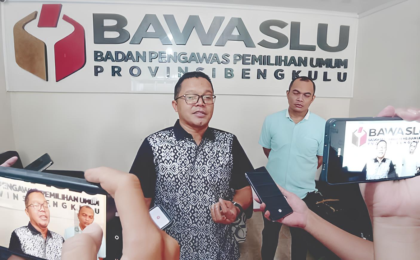 Bawaslu Bengkulu Panggil Paslon Cawagub Helmi-Mian Terkait Dugaan Pelanggaran Kampanye