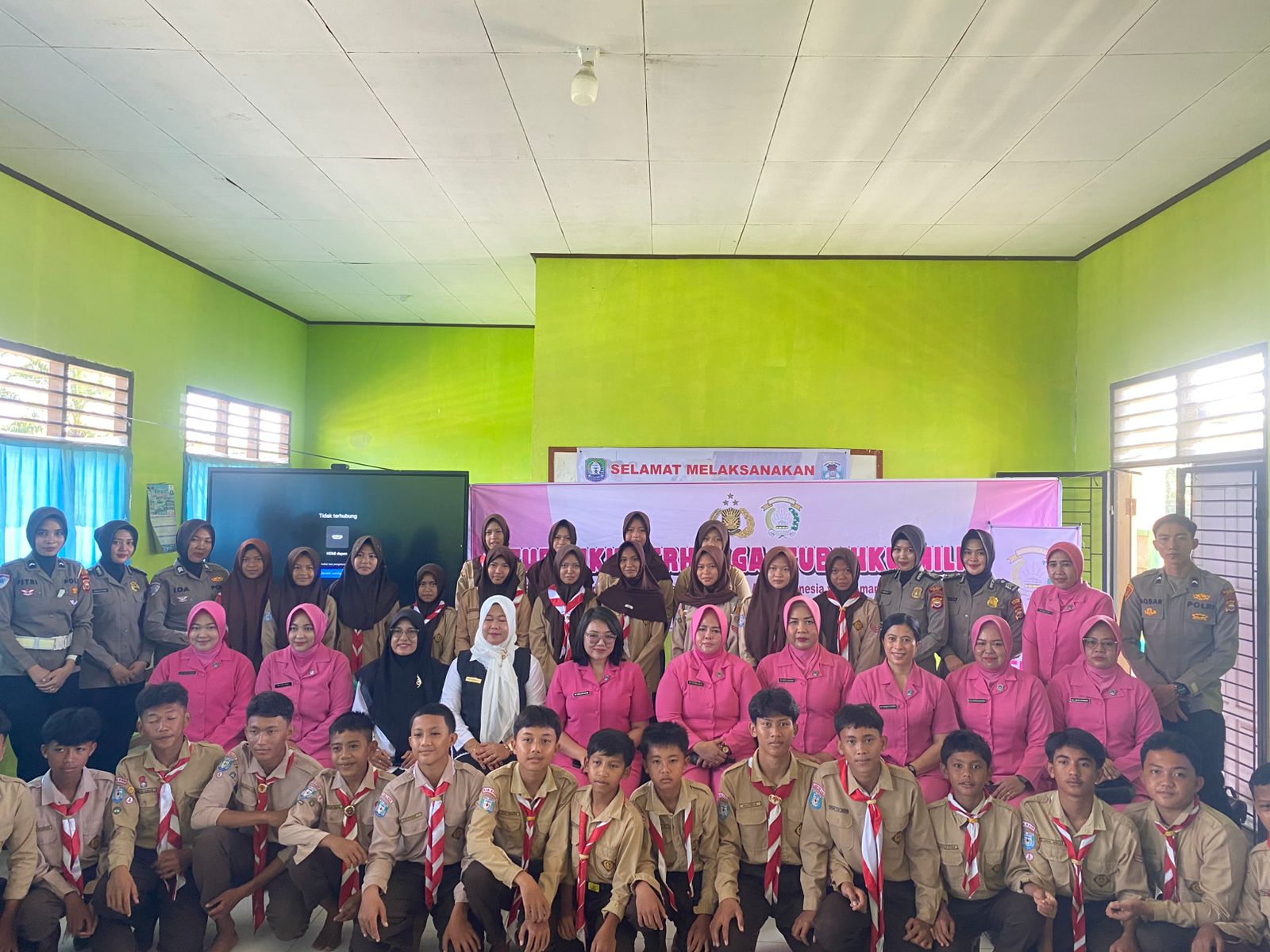 Bhayangkari Kaur Edukasi Pelajar Cegah Kekerasan Seksual