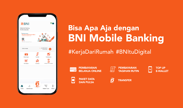 Tambah 2,9 Juta Dalam Tempo 5 Bulan, Pengguna BNI Mobile Banking Melesat Jadi 14,7 Juta User