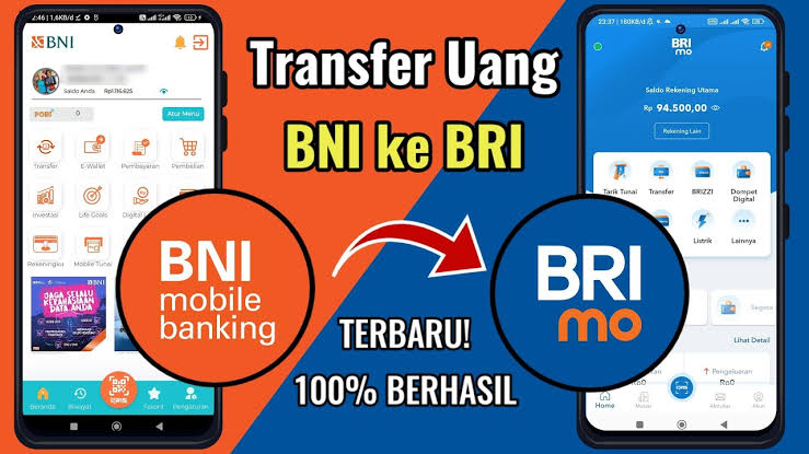 Kode Bank BNI Ke BRI Dan Cara Transfer Yang Mudah Lewat Mobile Banking dan ATM