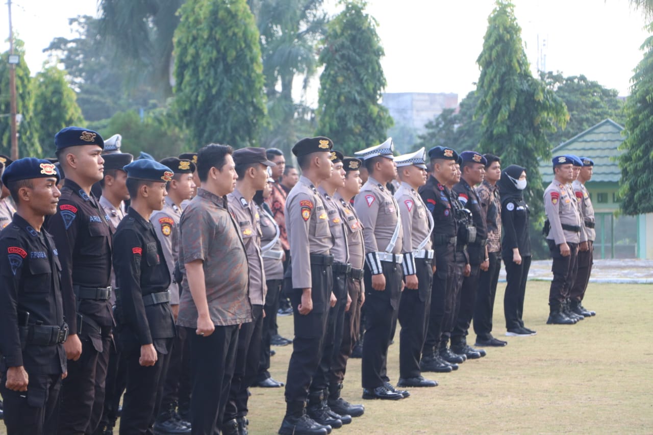 Proses Pemeriksaan Kesehatan Cakada Diamankan 190 Personel Polda Bengkulu