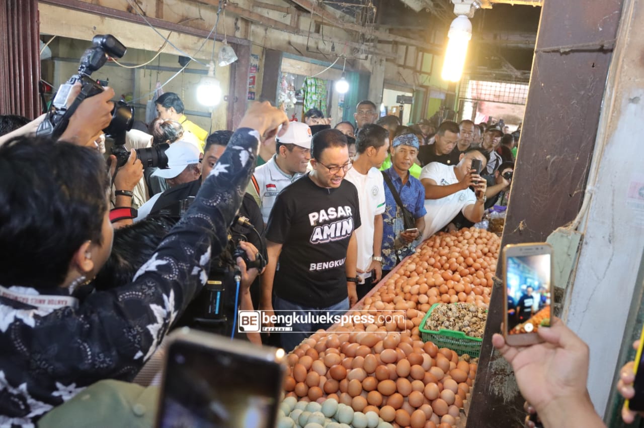 Bertemu Anies Baswedan, Ini Keluhan Pedagang di Bengkulu