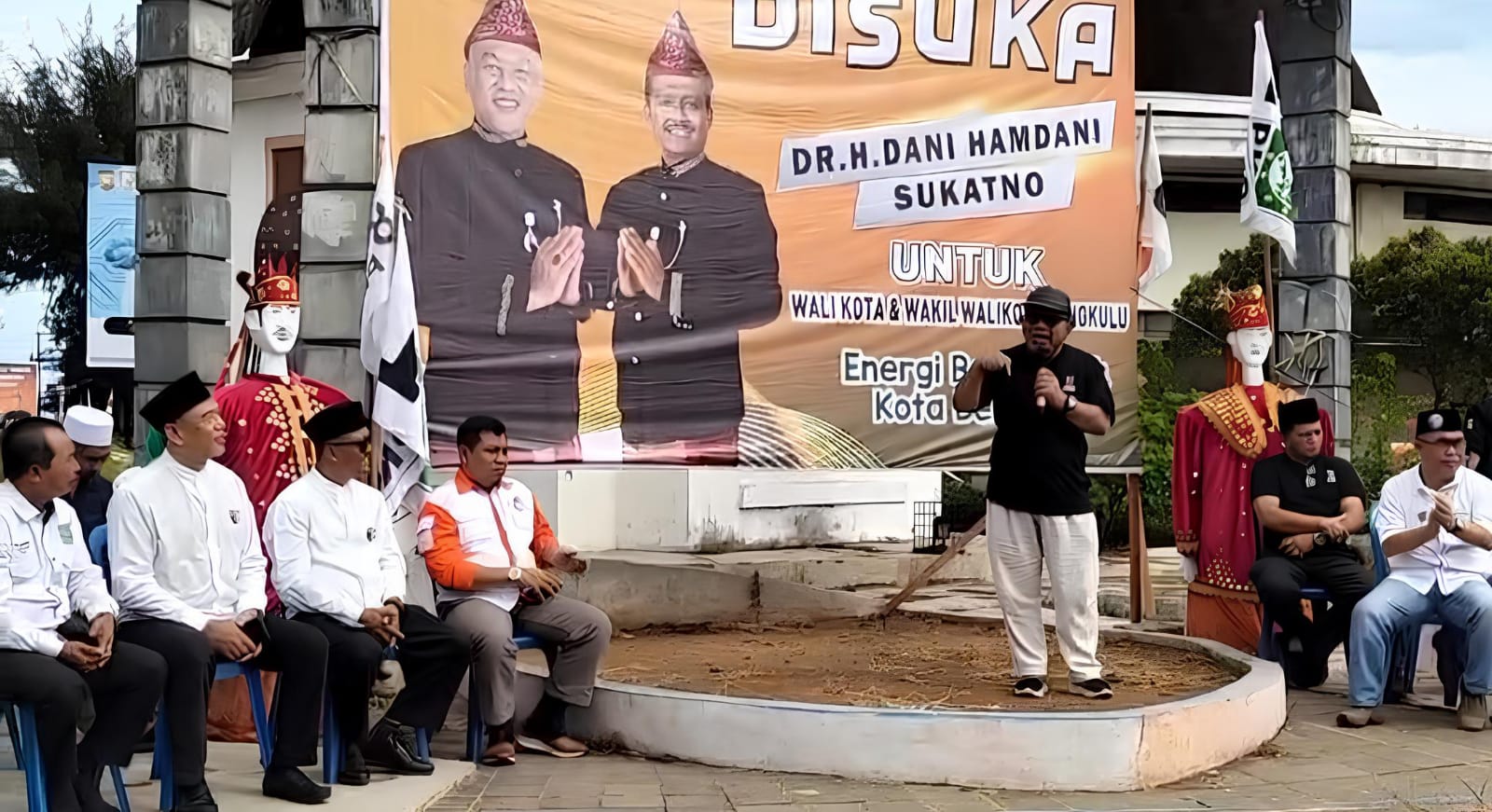 Tambahan Energi Baru, Izda Putra Deklarasikan Dukungan ke Dani Hamdani - Sukatno