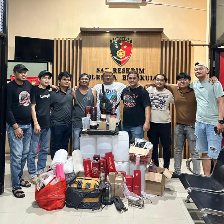 Resmob Macan Gading Bongkar Lokasi Peracikan Miras Oplosan di Penurunan