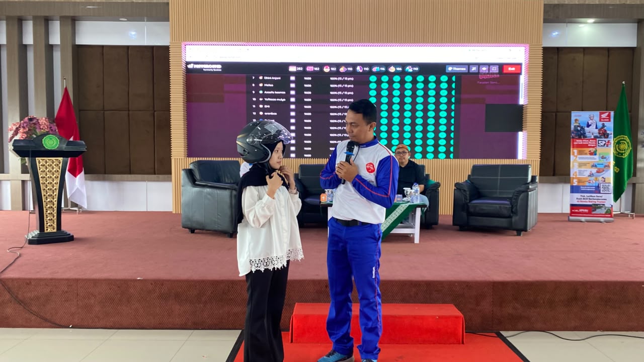 Astra Motor Bengkulu Ajak Mahasiswa FIKES UM Bengkulu Jadi Pelopor Keselamatan Berkendara