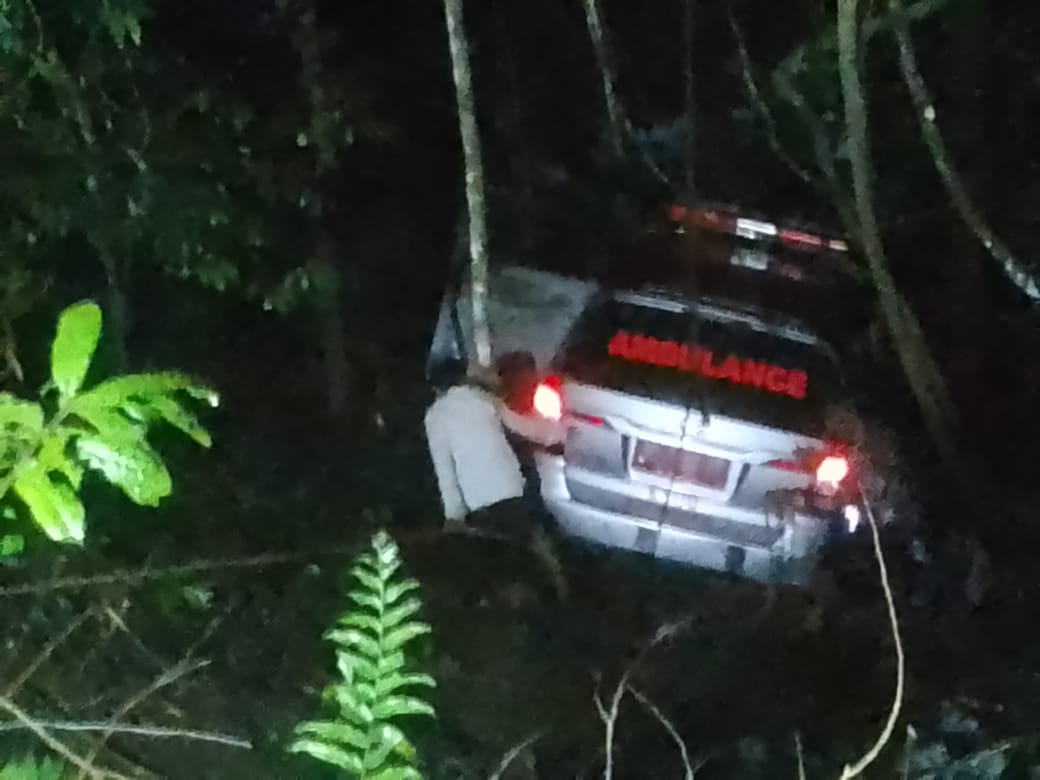 Ambulance Terjun ke Jurang, Ternyata Penyebabnya Ini