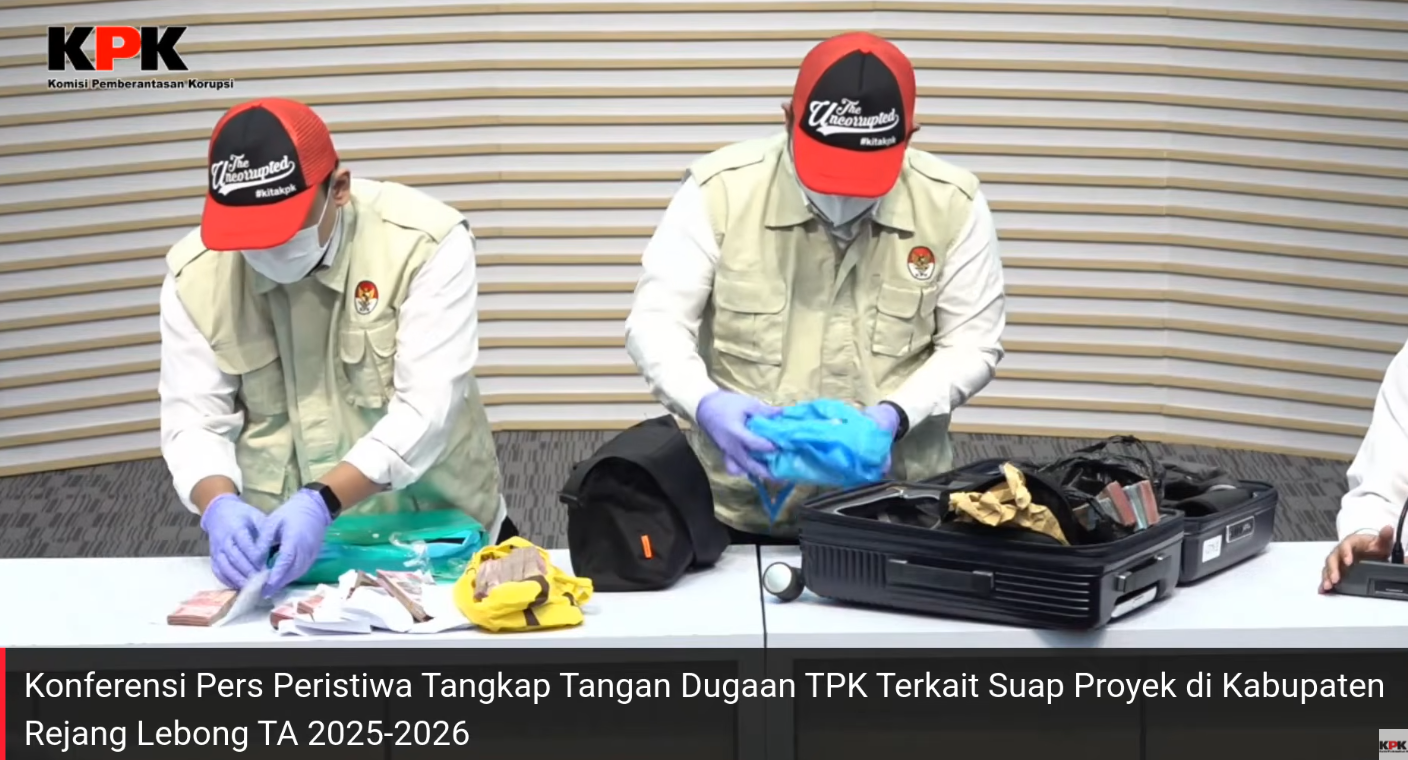 KPK Tetapkan Bupati Rejang Lebong Tersangka Suap Ijon Proyek Rp980 Juta