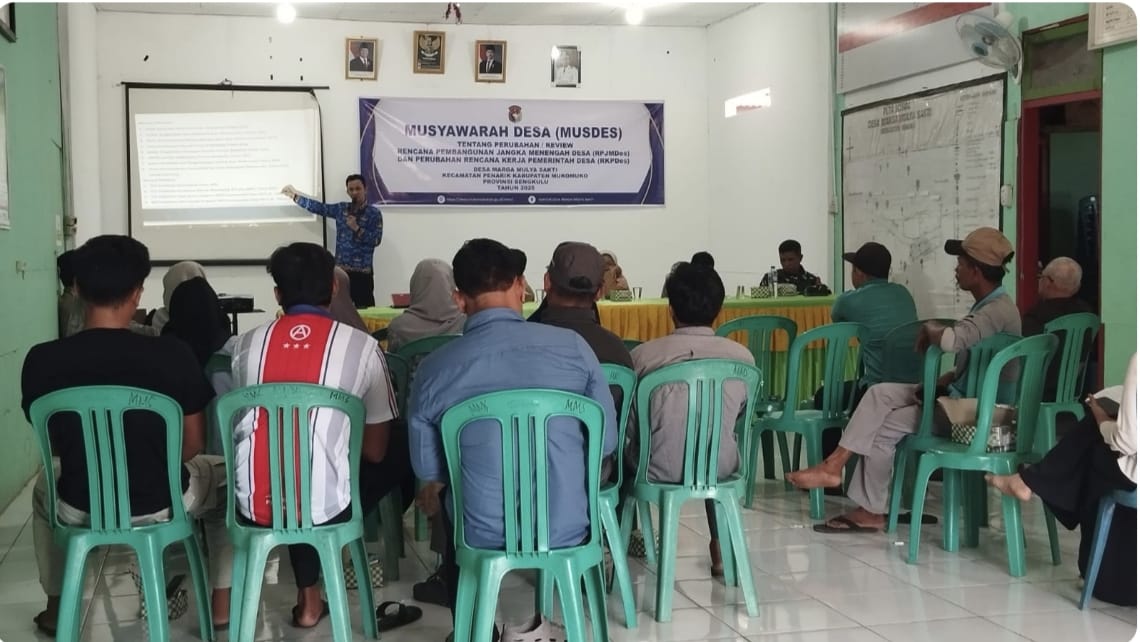 Tak Ingin Kades Terjerat Masalah Hukum, DPMD Mukomuko Ingatkan Prosedur Tukar Guling Aset Desa