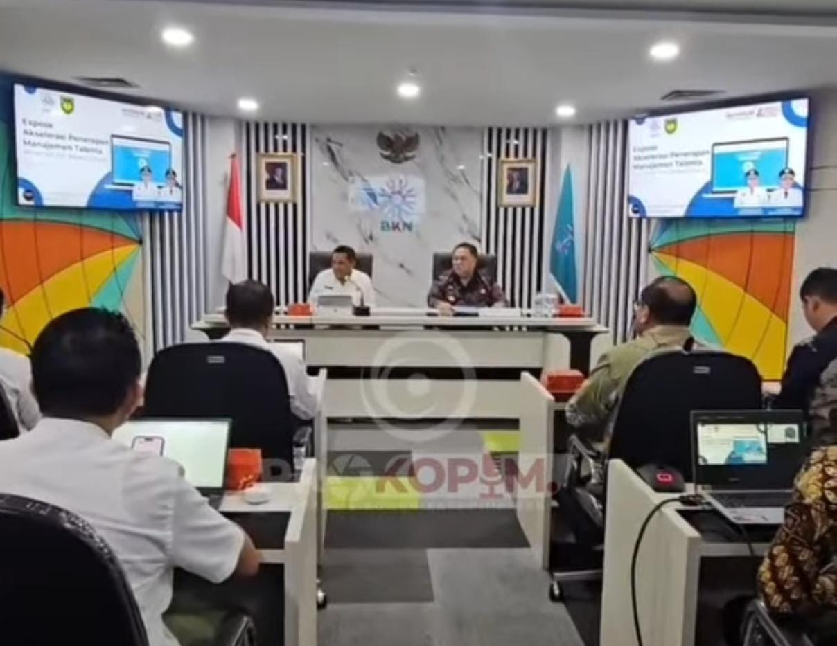 Bupati Rifai Ekspose Manajemen Talenta ASN di BKN