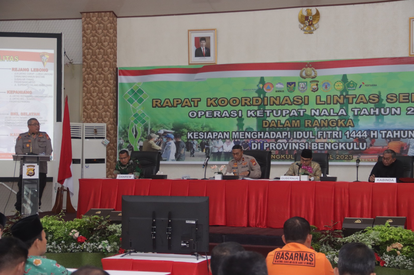 Ribuan Personel Anggota Polri, TNI, dan Pihak Terkait Siap Amankan Arus Mudik dan Balik Lebaran di Bengkulu