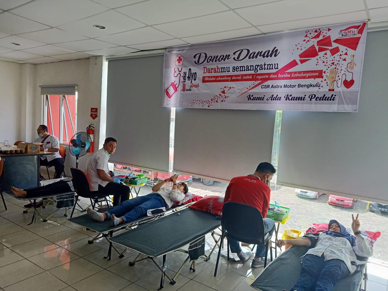 HUT Astra ke-66, Astra Motor Bengkulu Gelar Donor Darah    