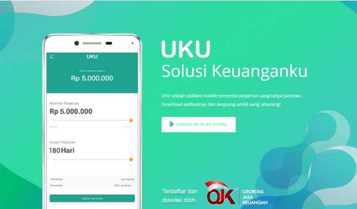 Modal KTP Bisa Pinjam Dana Hingga Rp 5 Juta Di Aplikasi Pinjol UKU, Aman dan Proses Pencairan Cepat 