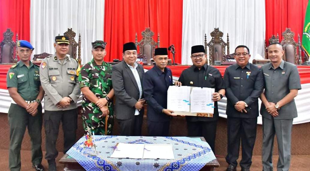 Pj Walikota dan Ketua DPRD Tandatangani Nota Kesepakatan KUPA-PPAS Perubahan APBD 2024