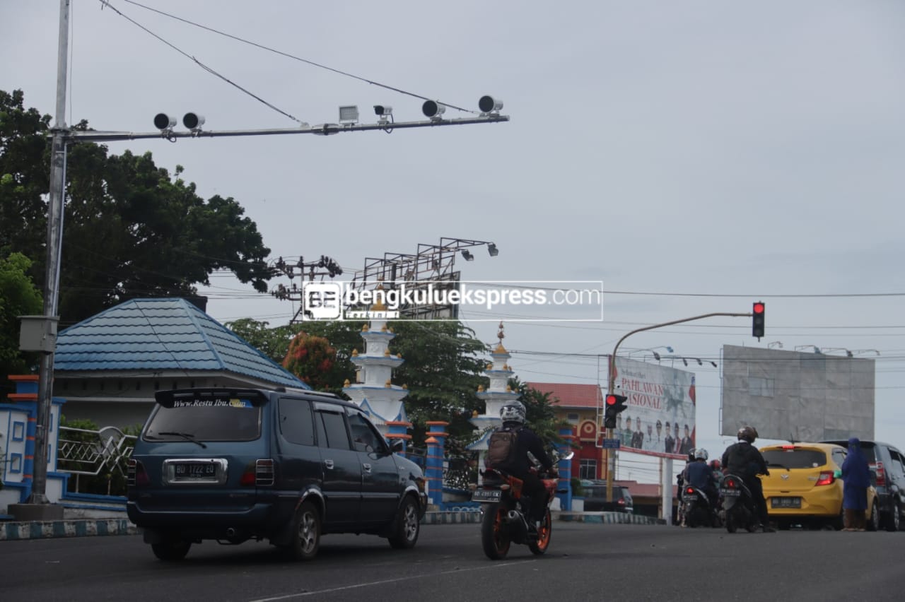 Patuhi Lalu Lintas! Polda Bengkulu Sudah Pasang 8 Titik Kamera ETLE di Ruas Jalan Kota Bengkulu