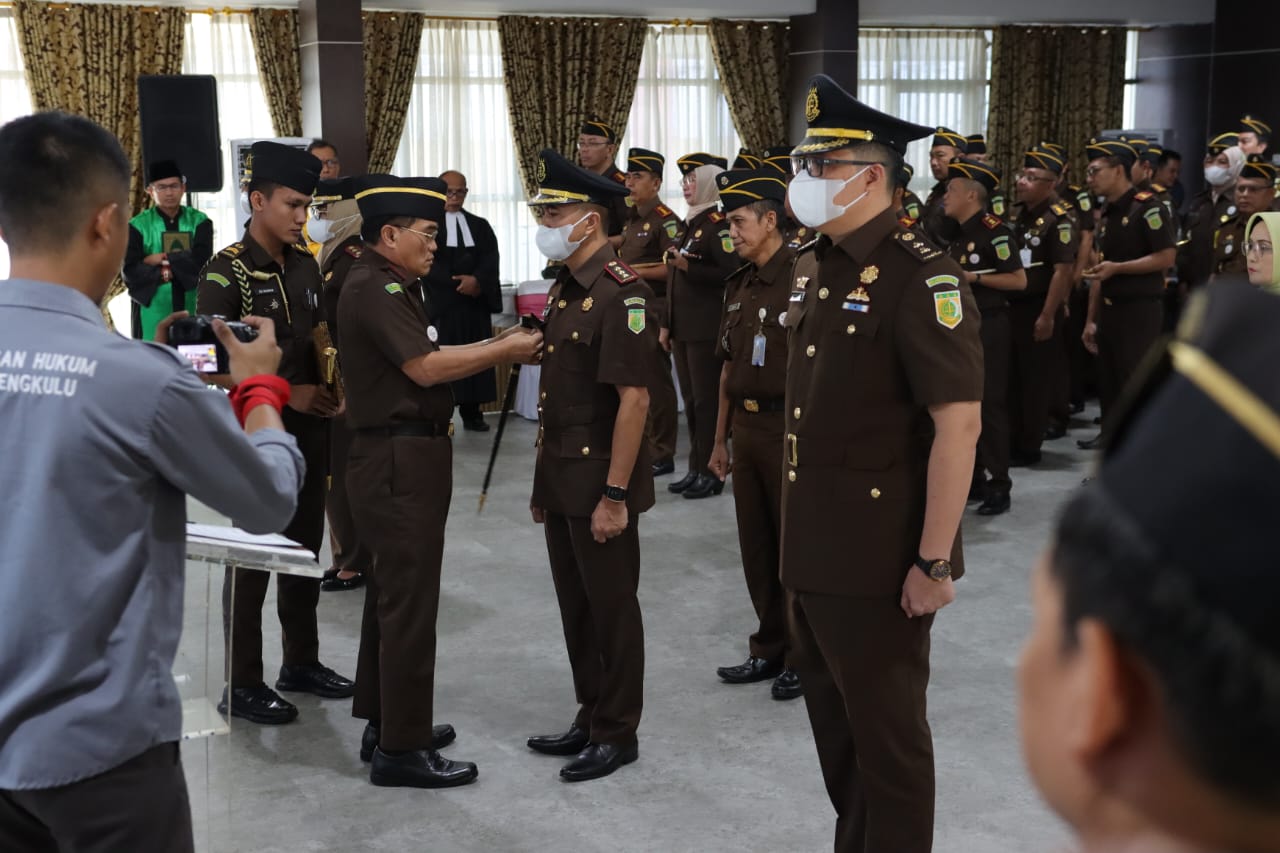 Lantik Wakajati Hingga Kajari, Kajati Bengkulu Perintahkan Ini 