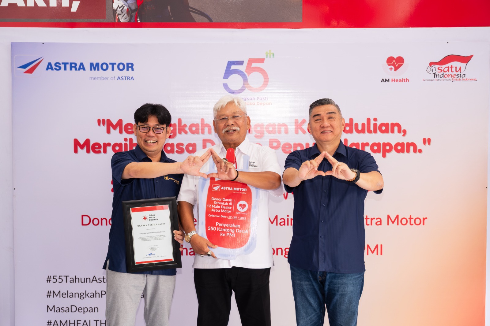 Astra Motor Gelar Donor Darah Serentak di 12 Wilayah untuk Peringati HUT ke-55