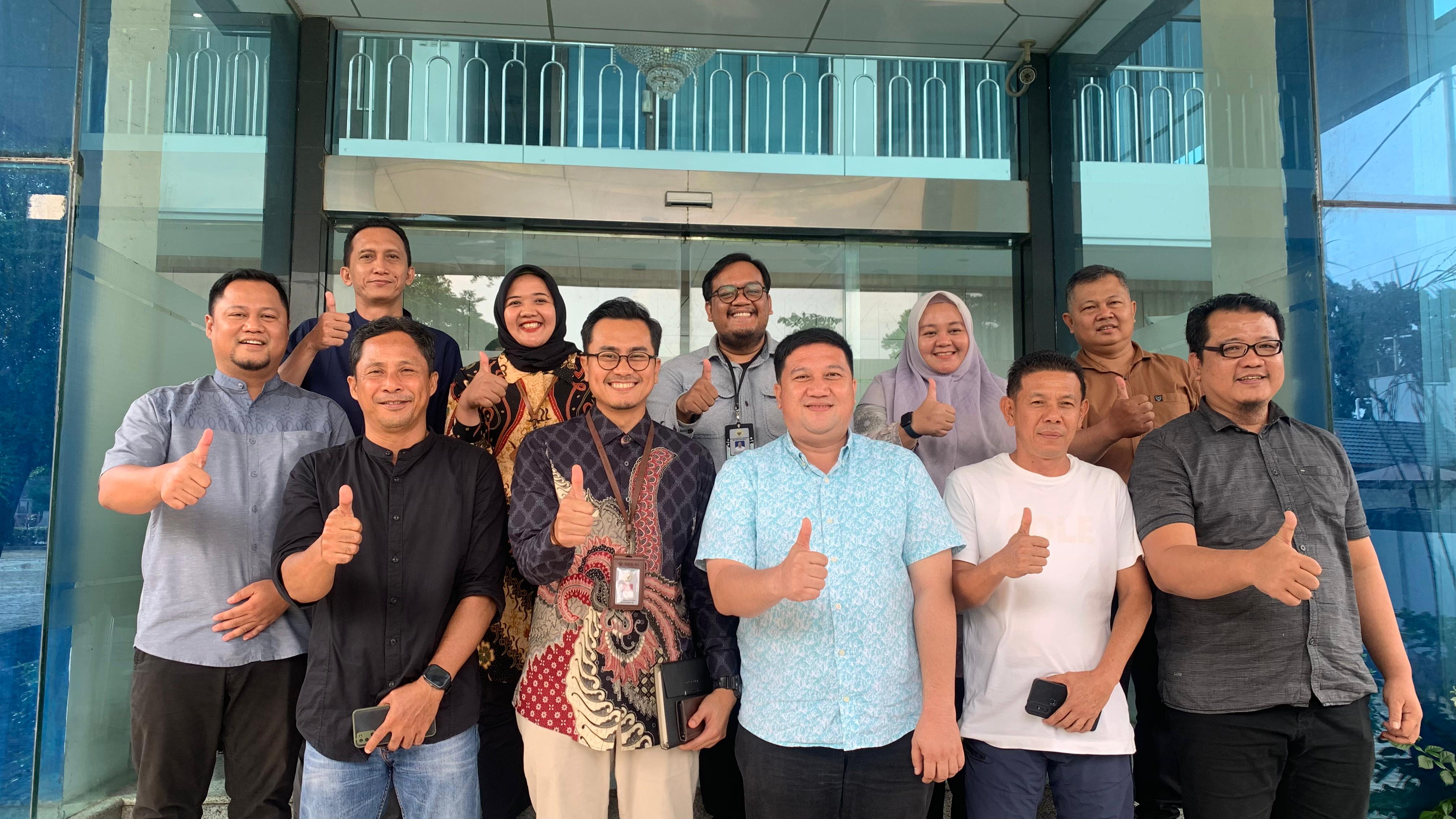 Sambangi Graha Pena RB, BPK Perwakilan Bengkulu dan RBMG Satukan Langkah