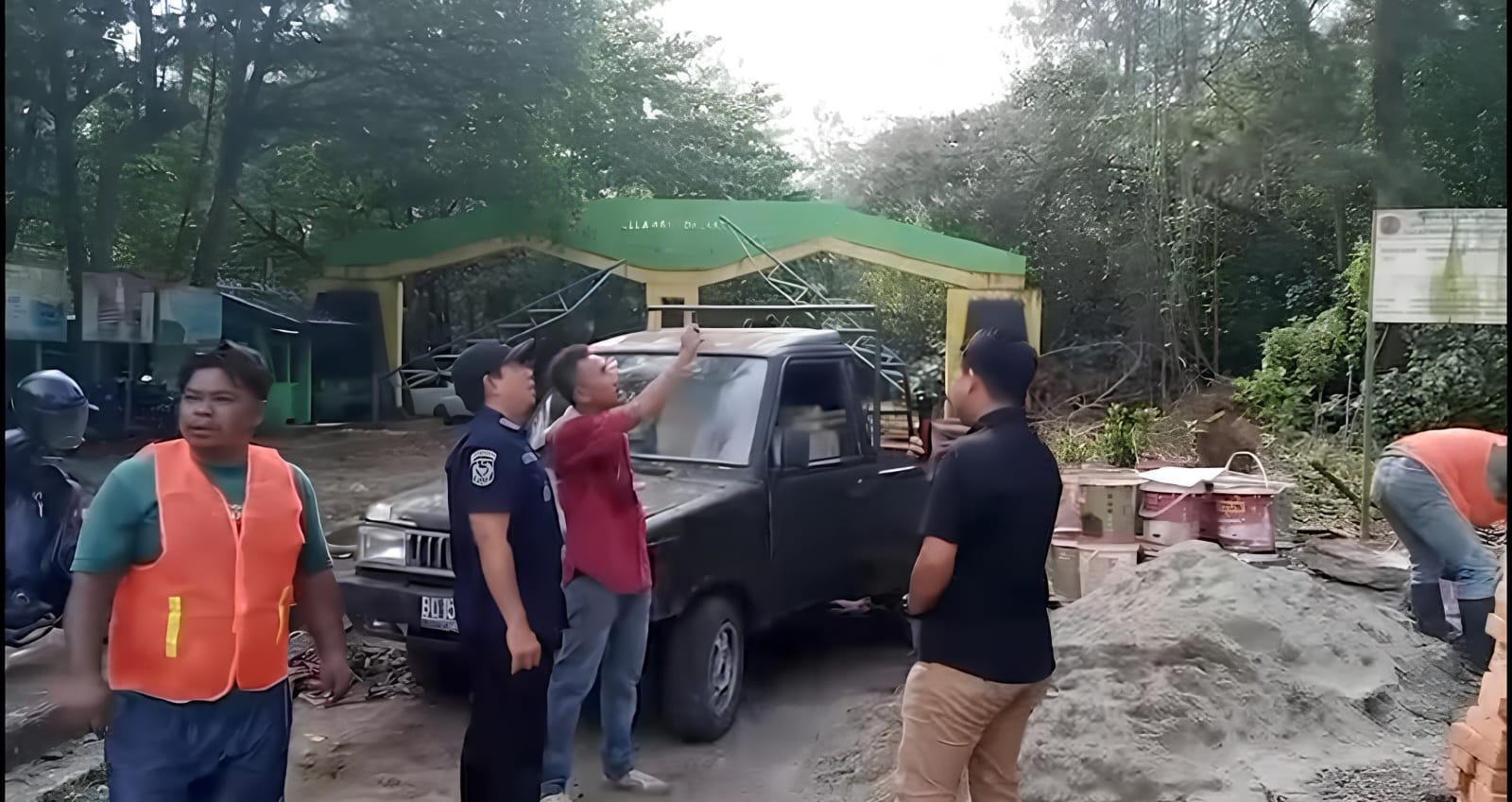 Pemkot Bengkulu Percantik Kawasan Pantai Panjang, Gapura Wisata Ikut Direnovasi