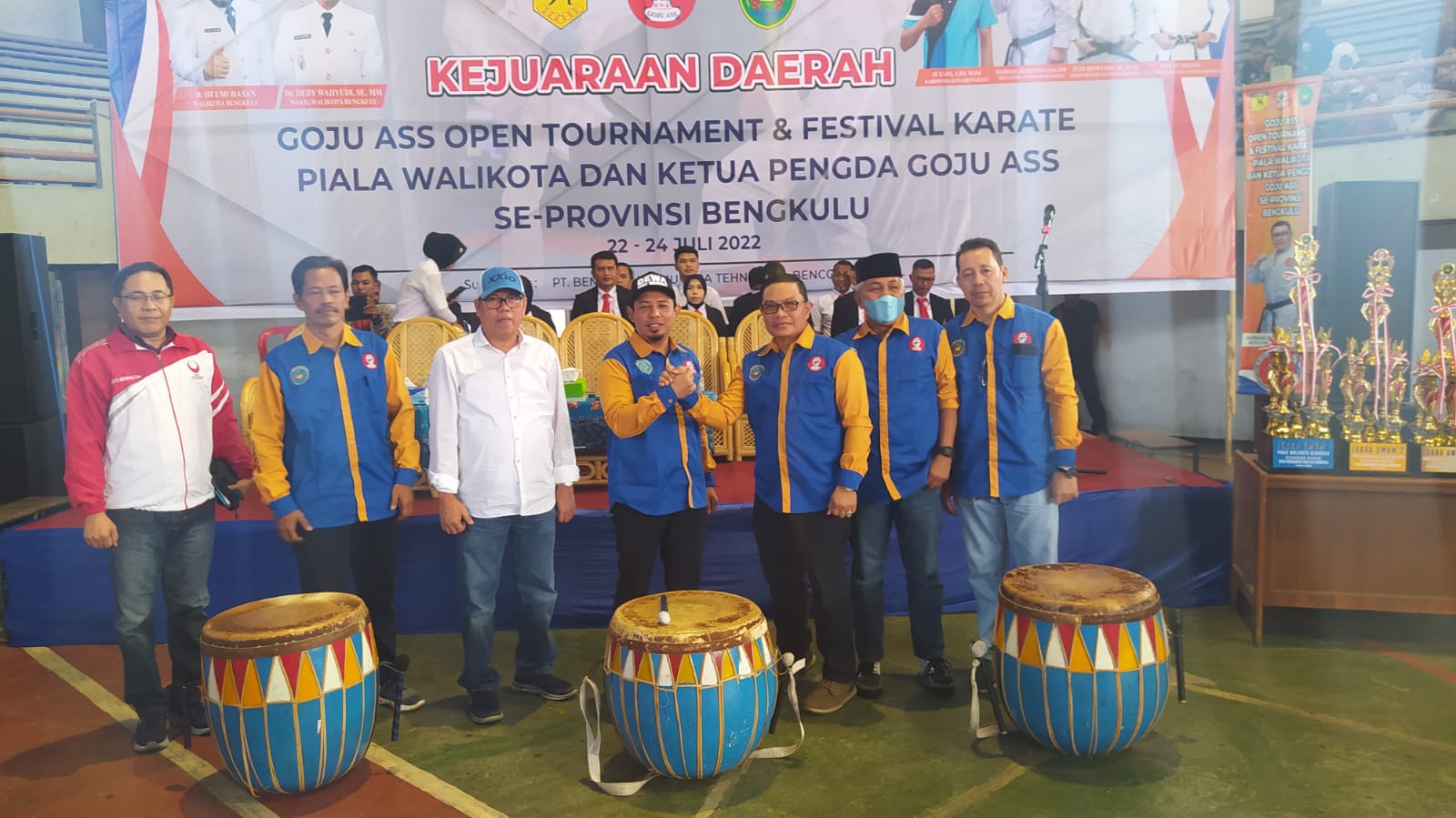 Open Turnamen Kejurda Goju Ass Piala Walikota Bengkulu Diikuti 780 Peserta 