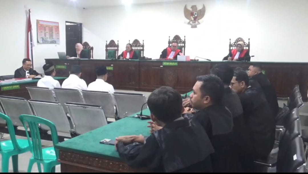Sidang Korupsi RSUD Rejang Lebong, 3 Terdakwa Dituntut Maksimal 1 Tahun 6 Bulan Penjara