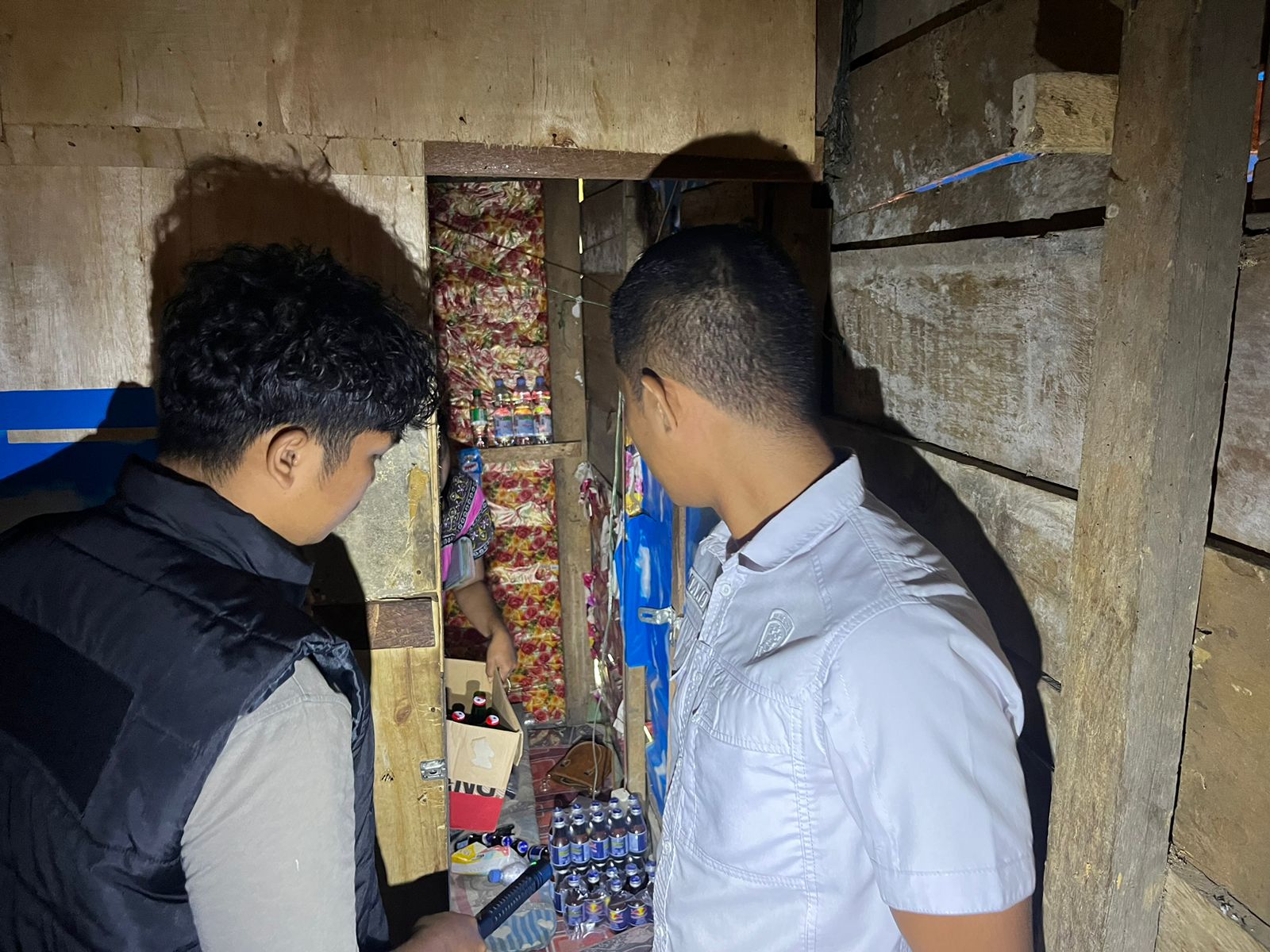 Polsek SAM Seluma Amankan Miras Tanpa Izin Edar Saat Ops Pekat Nala