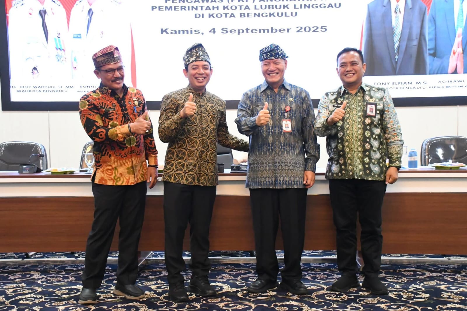 Pemkot Bengkulu Tunjukkan Inovasi Pelayanan Publik kepada Peserta PKA & PKP Lubuk Linggau
