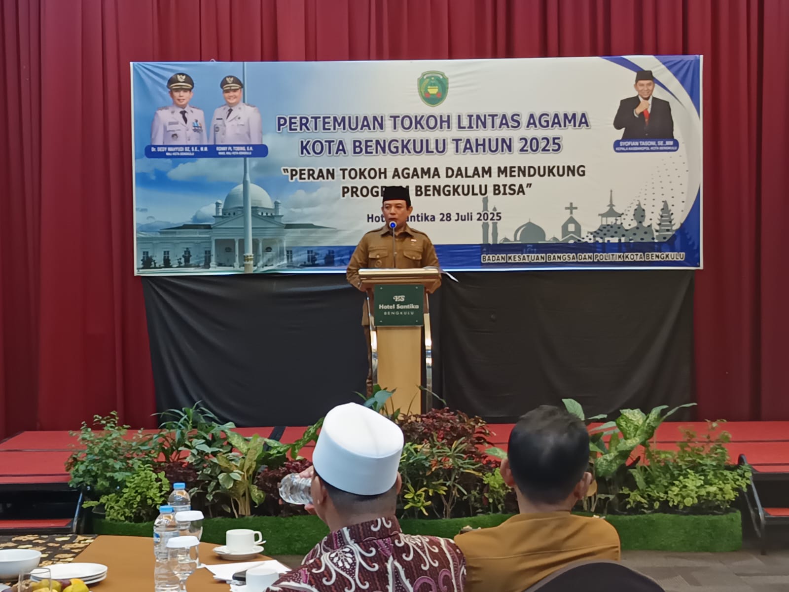 Gandeng Pemuka Agama, Wali Kota Dedy Wahyudi Galakkan Program Bengkulu BISA