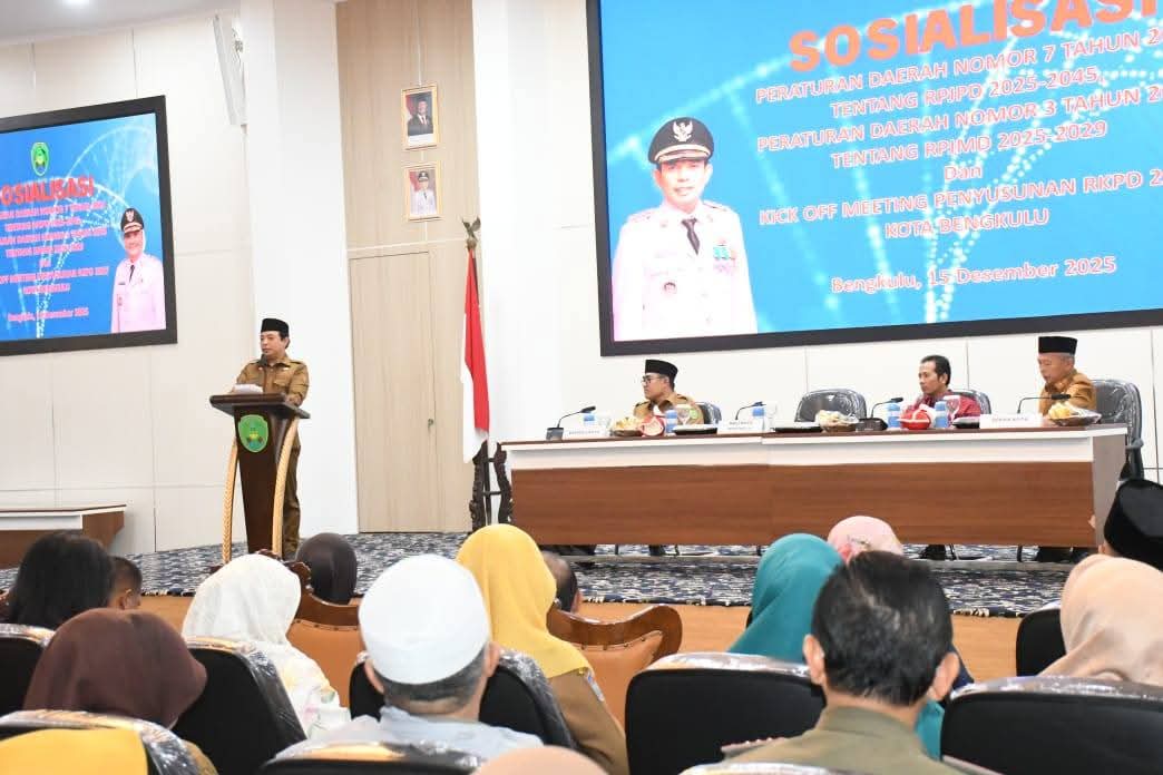 Walikota Bengkulu Tekankan Sinergi Pemerintah, Forkopimda, dan Akademisi
