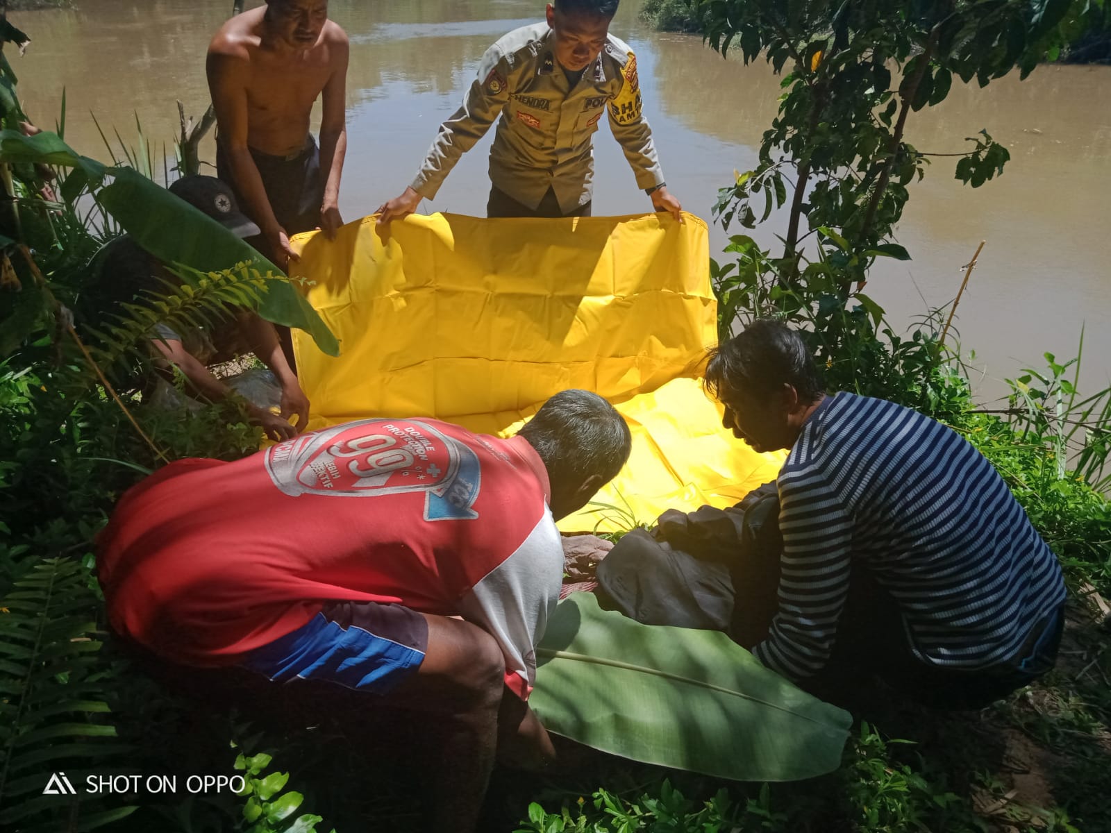 Warga Temukan Mayat di Dekat Jembatan Rawa Makmur Kota Bengkulu 