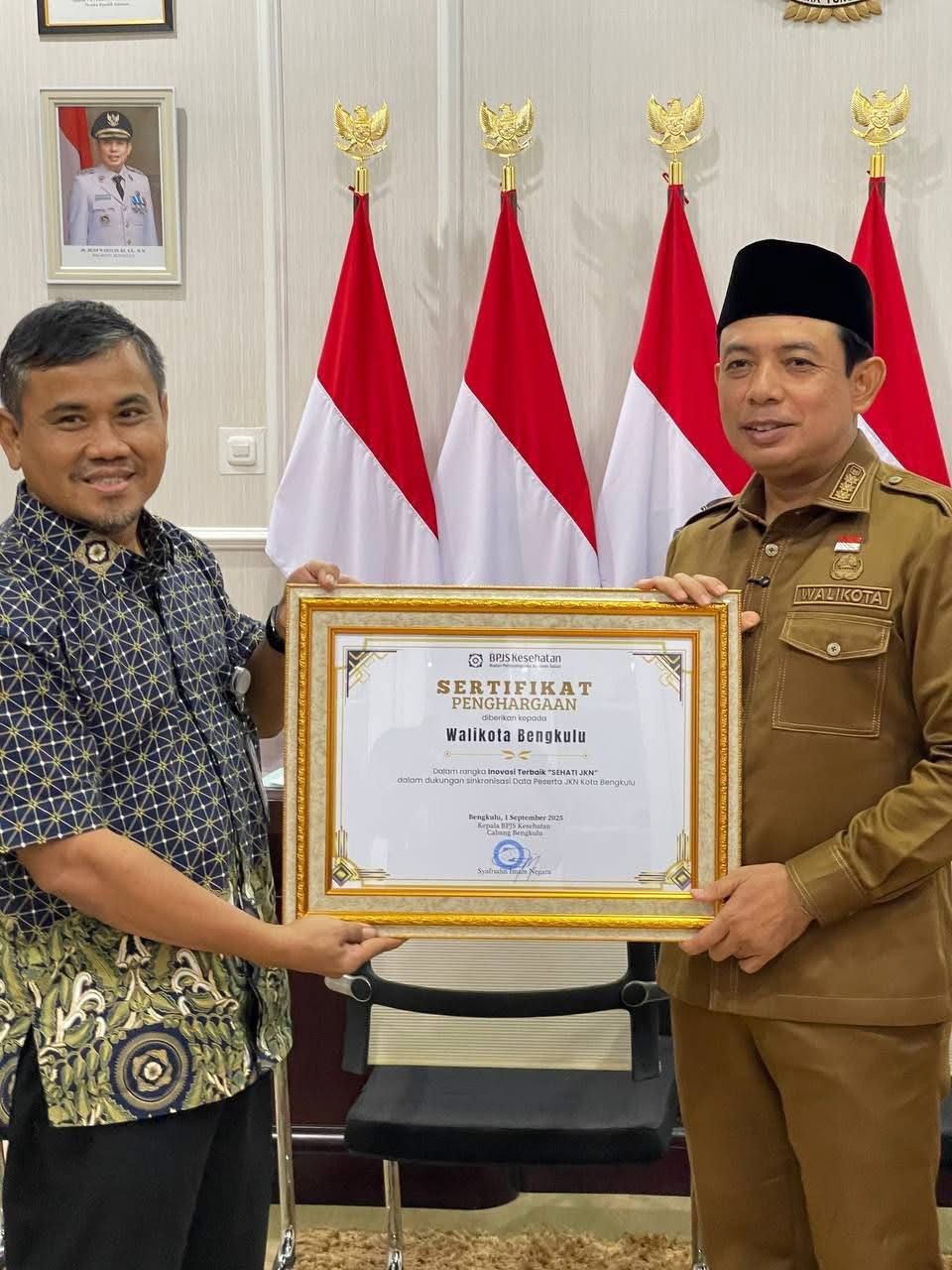 Pemkot Bengkulu Perkuat UHC, Puluhan Ribu Warga Tercover BPJS Gratis