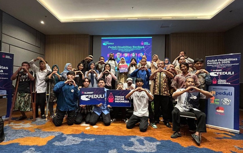 Perkuat Inklusi Digital bagi Teman Disabilitas Bengkulu Lewat Program Pelatihan XLSMART
