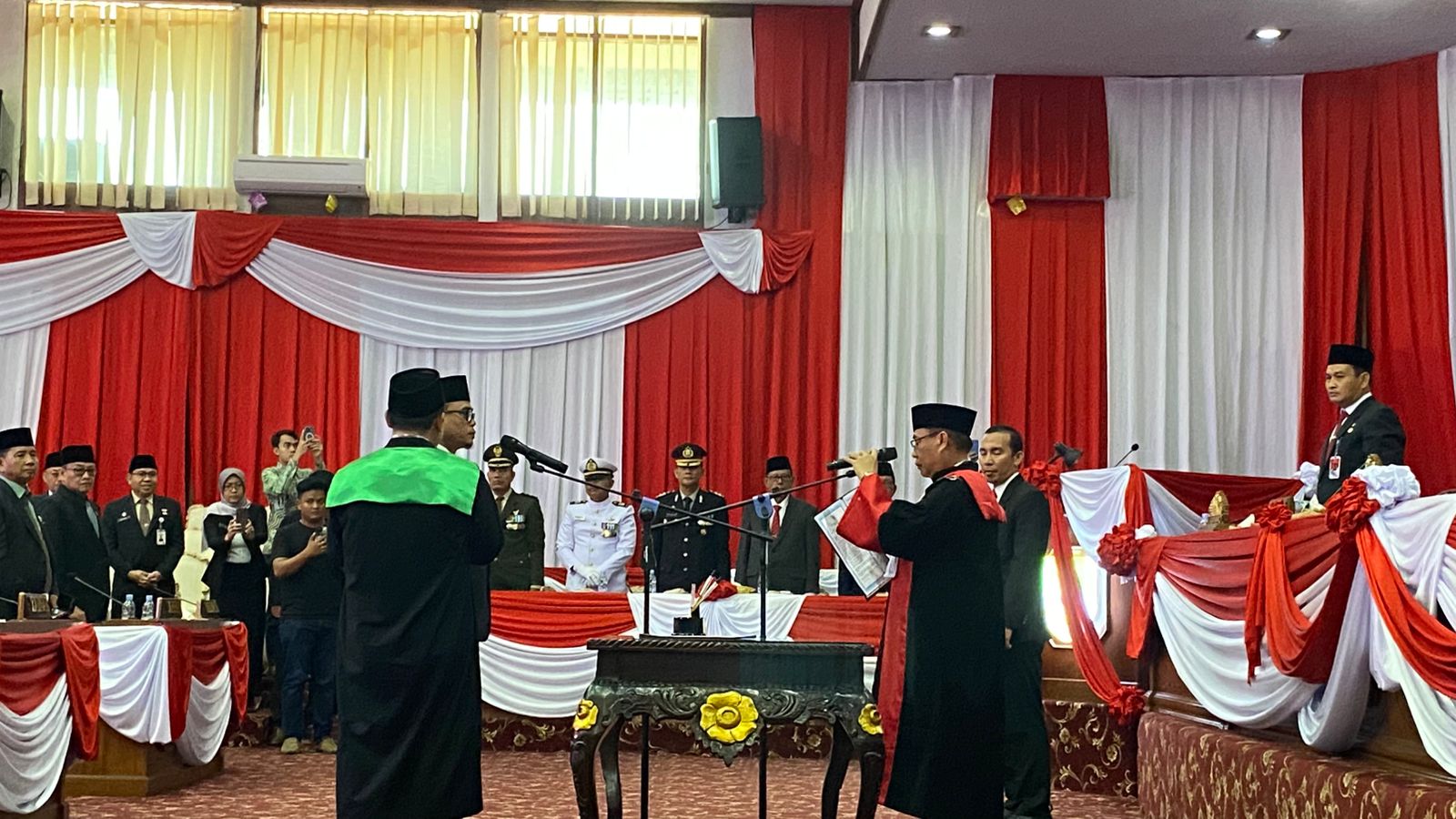 Teuku Zulkarnain Resmi Jabat Wakil Pimpinan DPRD Provinsi Bengkulu