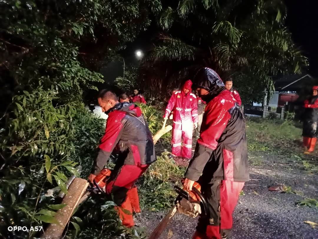 Cuaca Ekstrem Melanda Kota Bengkulu, BPBD, Damkar dan DLH Standby