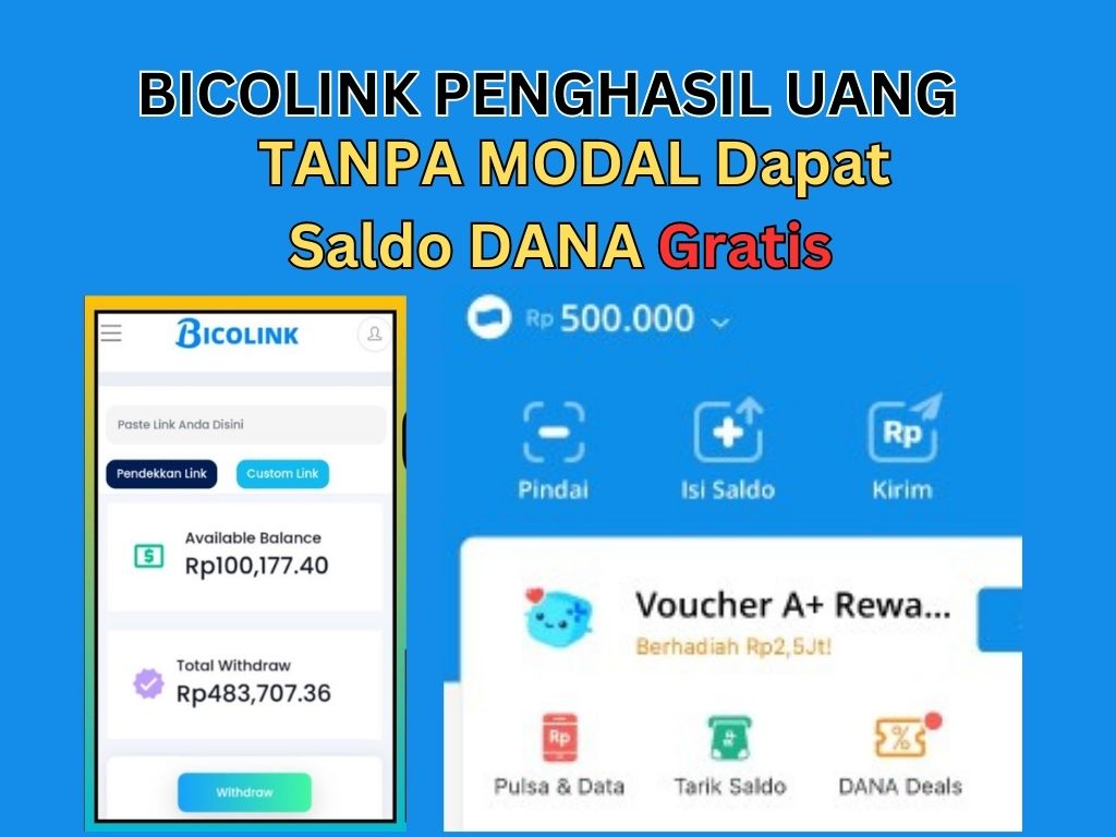 Link Saldo DANA Gratis Rp500.000 Tiap Hari, Tanpa Aplikasi dan Undang Teman