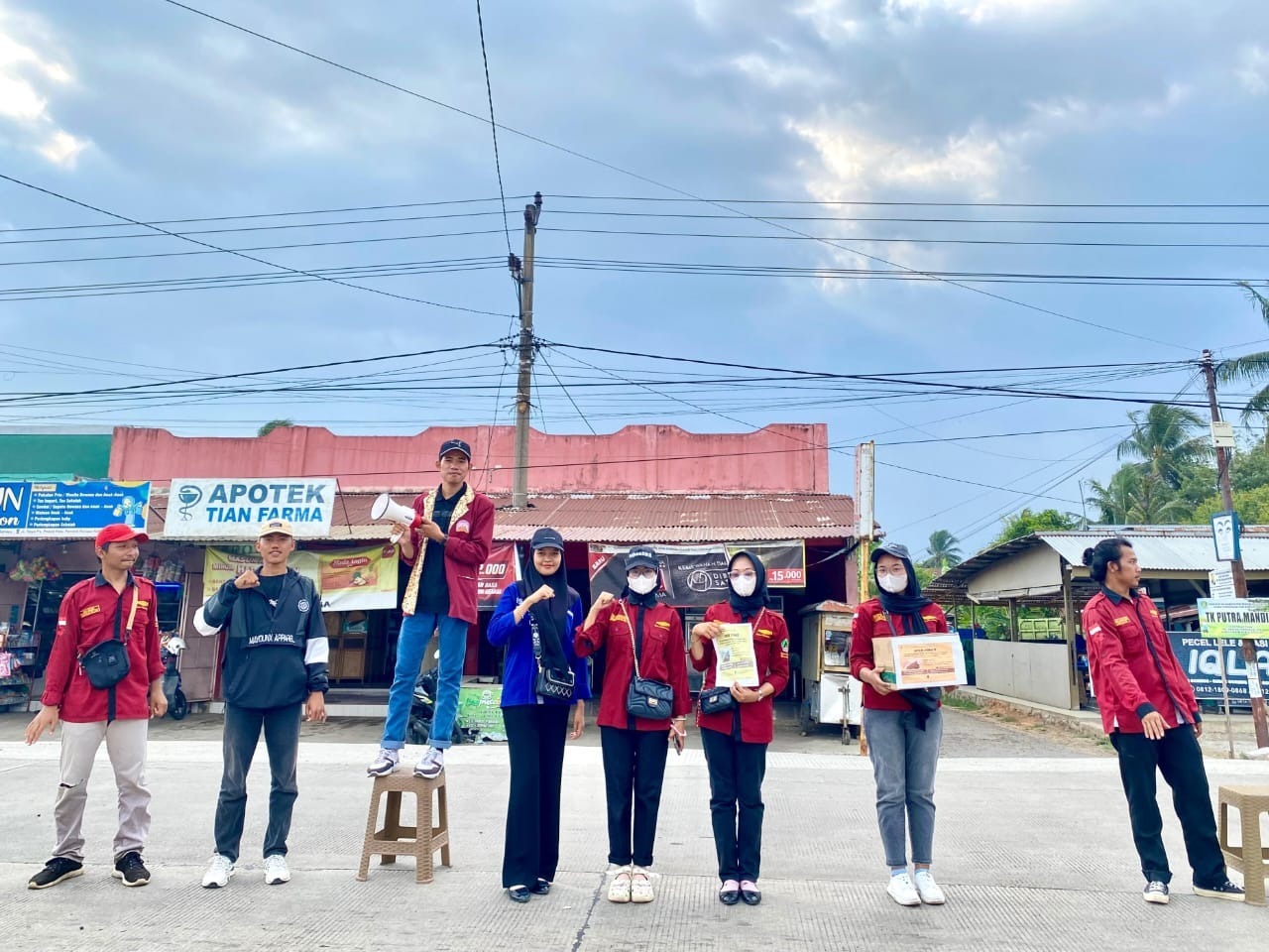 IKAMA Benteng Galang Donasi untuk Warga Benteng yang Idap Penyakit Jantung