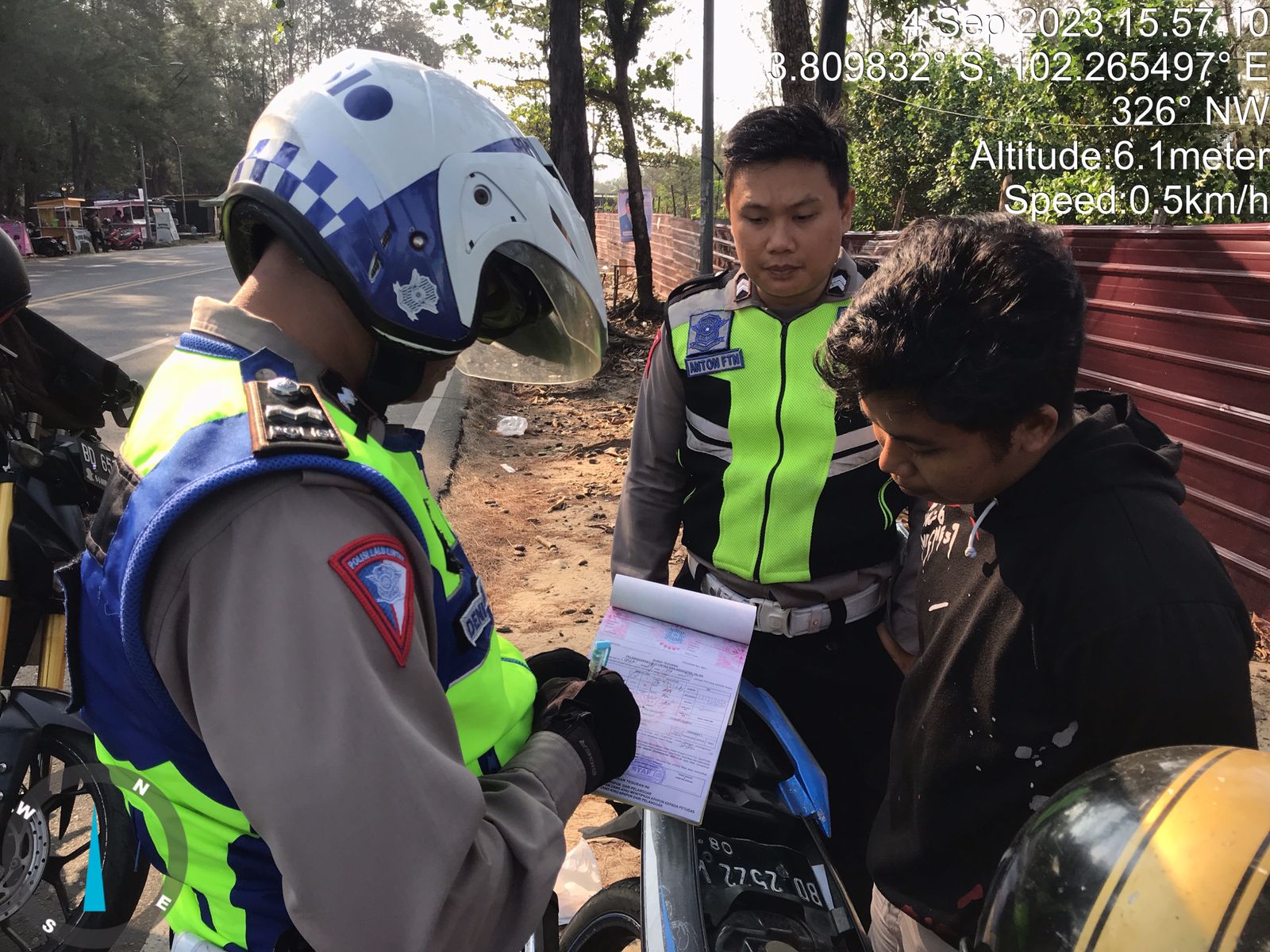 Satlantas Polresta Bengkulu Gelar Ops Zebra 14 Hari Kedepan, Sistemnya Berburu Pelanggar Lalu Lintas