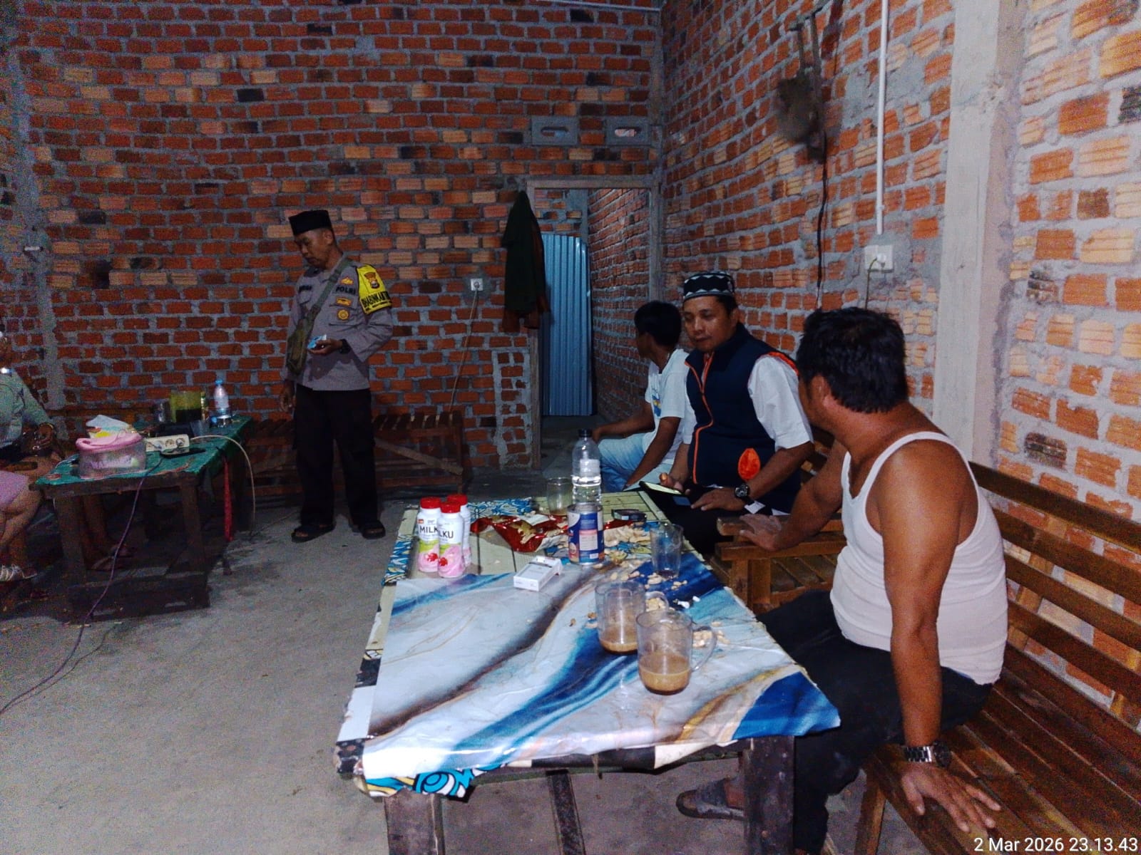 Warem Bentiring Permai Digerebek, Miras Diamankan dan Motor Pengunjung Disita