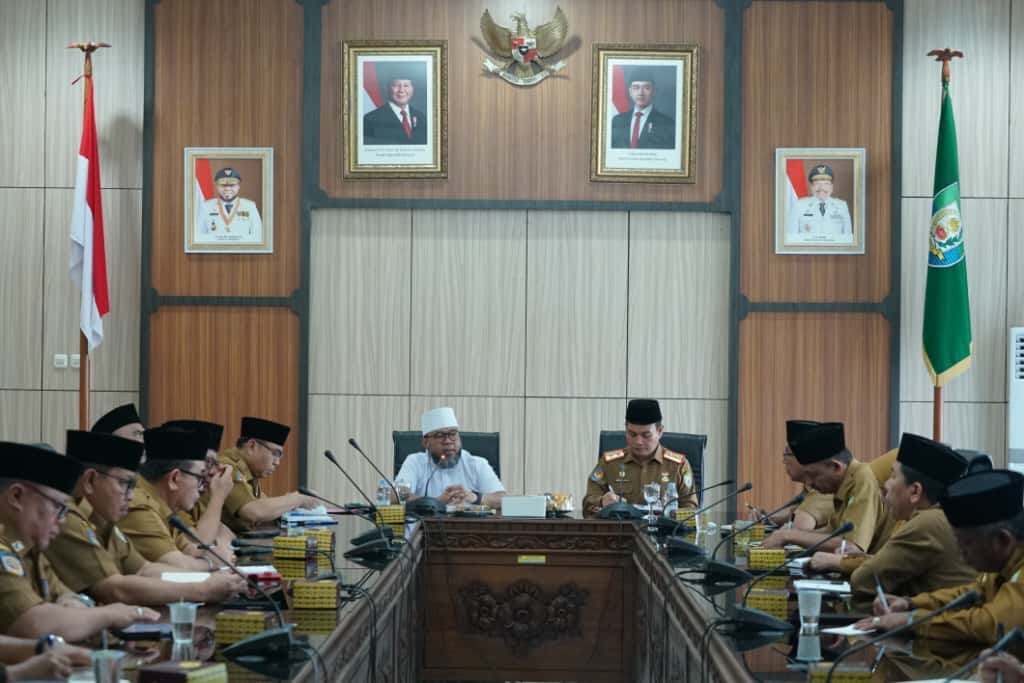 Helmi Kumpulkan Kepala OPD Pemprov Bengkulu, Bahas Efisiensi Anggaran Hingga Program Prioritas 