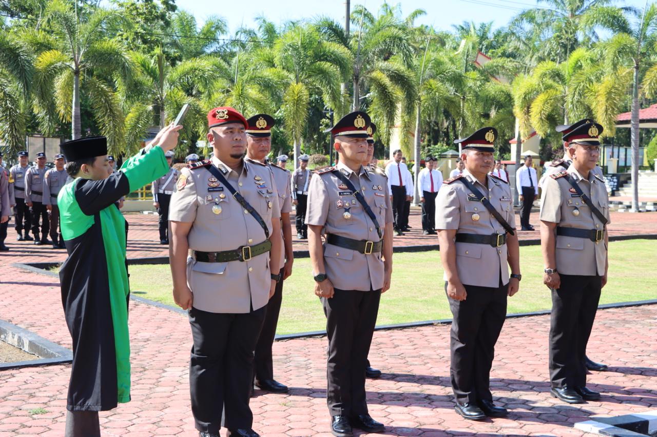 Mutasi Polres Mukomuko, Kasat Reskrim hingga Kapolsek Diganti