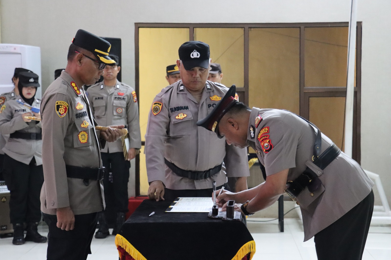 AKP Freddy Triandy Resmi Jabat Kasat Intelkam Polresta Bengkulu