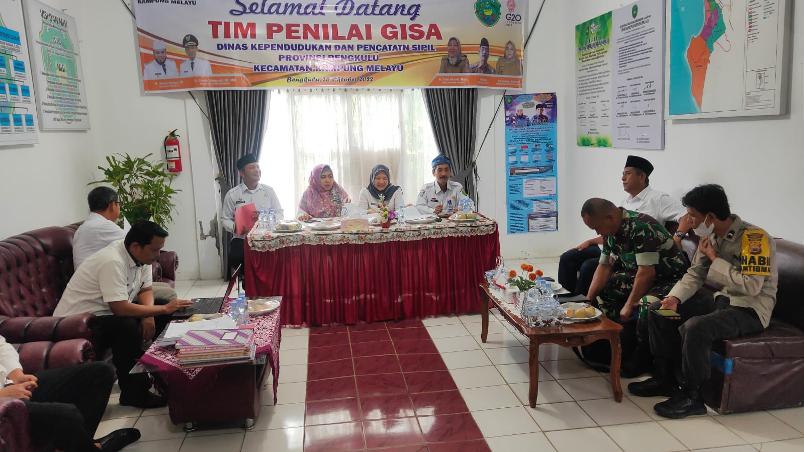 Kecamatan di Kota Bengkulu Ikuti Lomba Gisa Dukcapil, Kampung Melayu Nominasi Terbaik