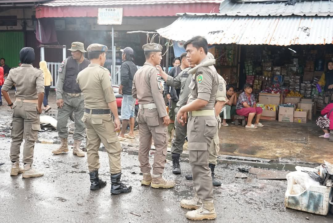 Pasca Penertiban, Personel Satpol PP Disiagakan di Kawasan Pasar Minggu, Melanggar Bakal Kena Tipiring